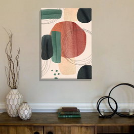 Wallity ASR_CNV25-25 Pintura Decorativa en Lienzo Multicolor 70 x 100 cm